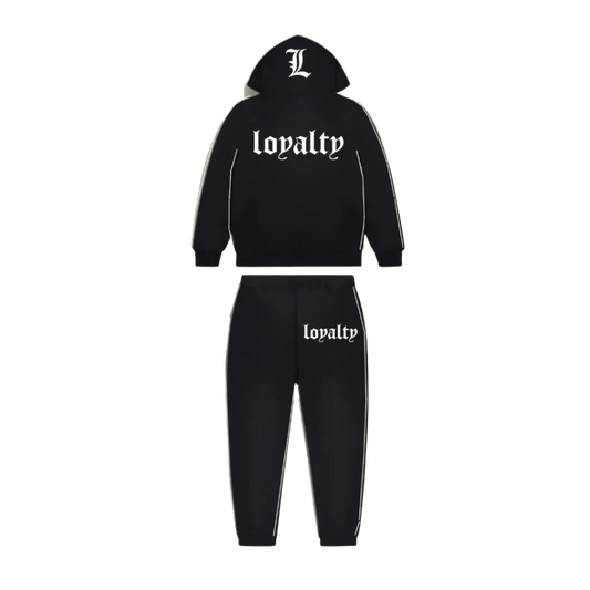 LOYALTY TRACKSUIT SLIM FIT - BLACK